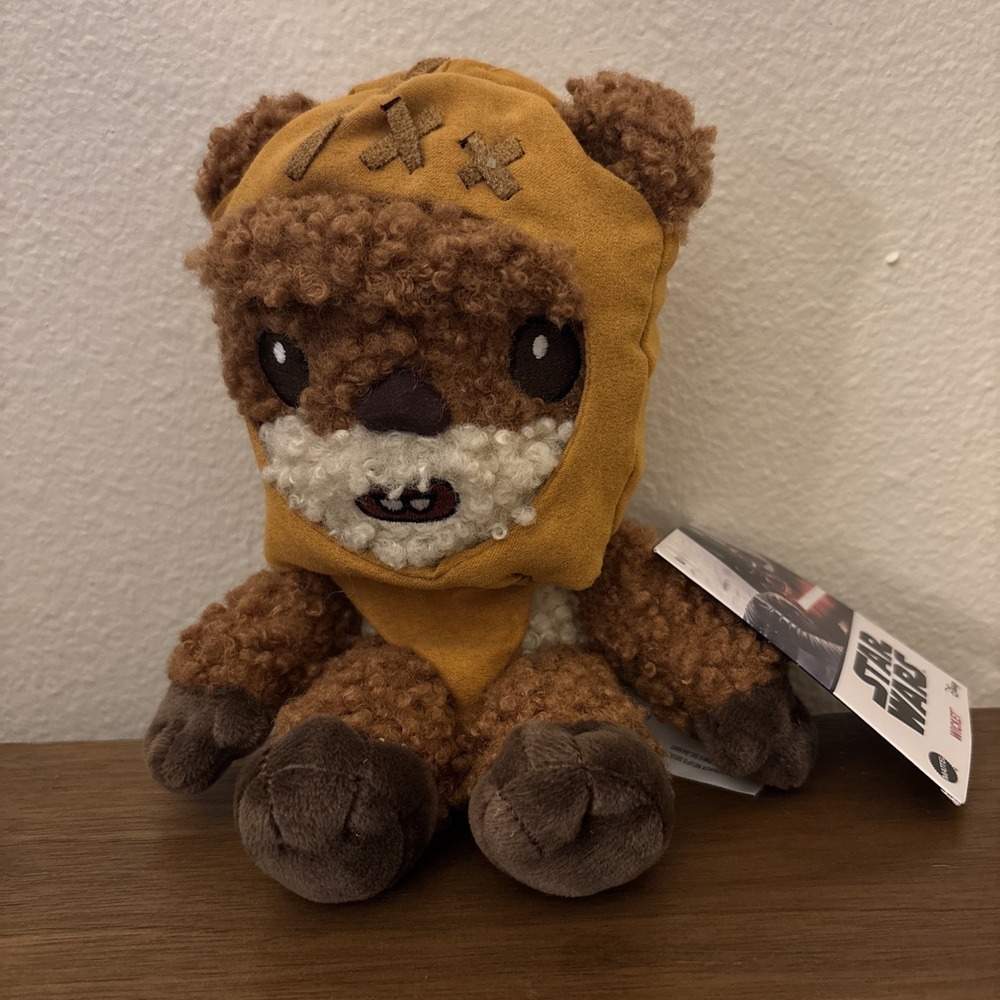 Disney‎ Star Wars 8" WICKET Ewok Plush Character Toy by Mattel Age: 3+ NWT